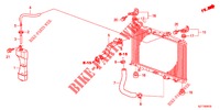 KUEHLERSCHLAUCH/RESERVETANK  für Honda CR-Z IMA BASE 3 Türen 6 gang-Schaltgetriebe 2012