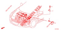 MOTORKABELBAUM, STREBE(1.7L)(RH)  für Honda CR-Z IMA BASE 3 Türen 6 gang-Schaltgetriebe 2012