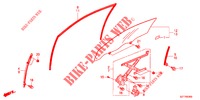 TUERFENSTER/REGLER  für Honda CR-Z IMA BASE 3 Türen 6 gang-Schaltgetriebe 2012
