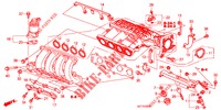 VERGASERISOLIERUNG/ ANSAUGKRUEMMER  für Honda CR-Z IMA BASE 3 Türen 6 gang-Schaltgetriebe 2012
