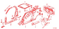 AUSSENBLECHE/TAFEL, HINTEN  für Honda CR-Z IMA THIS IS 3 Türen 6 gang-Schaltgetriebe 2012