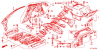 BODEN/INNENBLECHE  für Honda CR-Z IMA THIS IS 3 Türen 6 gang-Schaltgetriebe 2012
