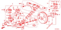 HAUPTBREMSZYLINDER/MASTER POWER (LH) für Honda CR-Z IMA THIS IS 3 Türen 6 gang-Schaltgetriebe 2012