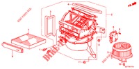 HEIZGEBLAESE (LH) für Honda CR-Z IMA THIS IS 3 Türen 6 gang-Schaltgetriebe 2012