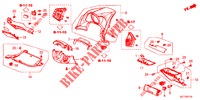 INSTRUMENT, ZIERSTUECK (COTE DE CONDUCTEUR) (LH) für Honda CR-Z IMA THIS IS 3 Türen 6 gang-Schaltgetriebe 2012