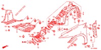 KOTFLUEGEL, VORNE  für Honda CR-Z IMA THIS IS 3 Türen 6 gang-Schaltgetriebe 2012