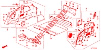 SEITENWANDVERKLEIDUNG(2D)  für Honda CR-Z IMA THIS IS 3 Türen 6 gang-Schaltgetriebe 2012
