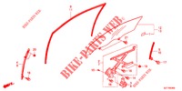 TUERFENSTER/REGLER  für Honda CR-Z IMA THIS IS 3 Türen 6 gang-Schaltgetriebe 2012