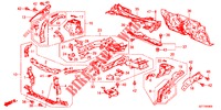 VORDERE TRENNWAND/STIRNWAND  für Honda CR-Z IMA THIS IS 3 Türen 6 gang-Schaltgetriebe 2012