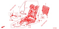 VORNE SITZKOMPONENTEN (D.) (SIEGE REGLAGE MANUEL) für Honda CR-Z IMA THIS IS 3 Türen 6 gang-Schaltgetriebe 2012