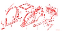AUSSENBLECHE/TAFEL, HINTEN  für Honda CR-Z 1.5 GT 3 Türen 6 gang-Schaltgetriebe 2012