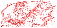 BODEN/INNENBLECHE  für Honda CR-Z 1.5 GT 3 Türen 6 gang-Schaltgetriebe 2012
