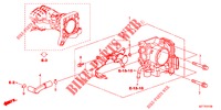 DROSSELKLAPPENGEHAEUSE('84,'85)  für Honda CR-Z 1.5 GT 3 Türen 6 gang-Schaltgetriebe 2012