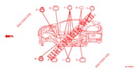 GUMMITUELLE (INFERIEUR) für Honda CR-Z 1.5 GT 3 Türen 6 gang-Schaltgetriebe 2012