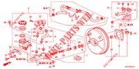 HAUPTBREMSZYLINDER/MASTER POWER (LH) für Honda CR-Z 1.5 GT 3 Türen 6 gang-Schaltgetriebe 2012