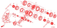 HAUPTWELLE  für Honda CR-Z 1.5 GT 3 Türen 6 gang-Schaltgetriebe 2012
