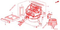 HEIZGEBLAESE (LH) für Honda CR-Z 1.5 GT 3 Türen 6 gang-Schaltgetriebe 2012