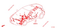 KABELBAUM (2) (LH) für Honda CR-Z 1.5 GT 3 Türen 6 gang-Schaltgetriebe 2012