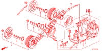 KLIMAANLAGE (COMPRESSEUR) für Honda CR-Z 1.5 GT 3 Türen 6 gang-Schaltgetriebe 2012