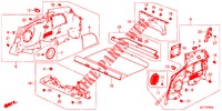 SEITENWANDVERKLEIDUNG(2D)  für Honda CR-Z 1.5 GT 3 Türen 6 gang-Schaltgetriebe 2012