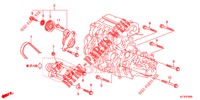 AUTOMATISCHE SPANNVORRICHTUNG  für Honda CR-Z IMA BASE 3 Türen 6 gang-Schaltgetriebe 2013