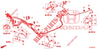 BREMSLEITUNGEN (VSA) (LH) für Honda CR-Z IMA BASE 3 Türen 6 gang-Schaltgetriebe 2013