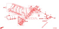 ENTLUEFTUNGSROHR( '05)  für Honda CR-Z IMA BASE 3 Türen 6 gang-Schaltgetriebe 2013