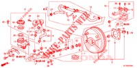 HAUPTBREMSZYLINDER/MASTER POWER (LH) für Honda CR-Z IMA BASE 3 Türen 6 gang-Schaltgetriebe 2013