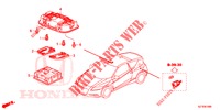 INNENLEUCHTE  für Honda CR-Z IMA BASE 3 Türen 6 gang-Schaltgetriebe 2013