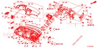 INSTRUMENTENBRETT, OBEN (LH) für Honda CR-Z IMA BASE 3 Türen 6 gang-Schaltgetriebe 2013