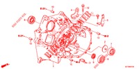 KUPPLUNGSGEHAEUSE  für Honda CR-Z IMA BASE 3 Türen 6 gang-Schaltgetriebe 2013