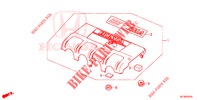 MOTORABDECKUNG  für Honda CR-Z IMA BASE 3 Türen 6 gang-Schaltgetriebe 2013