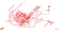 MOTORKABELBAUM, STREBE(1.7L)(RH)  für Honda CR-Z IMA BASE 3 Türen 6 gang-Schaltgetriebe 2013