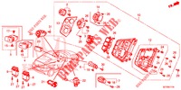 SCHALTER (LH) für Honda CR-Z IMA BASE 3 Türen 6 gang-Schaltgetriebe 2013