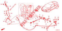 SCHEINWERFERWASCHER(S)  für Honda CR-Z IMA BASE 3 Türen 6 gang-Schaltgetriebe 2013