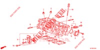 SPULENVENTIL/ OELDRUCKSENSOR  für Honda CR-Z IMA BASE 3 Türen 6 gang-Schaltgetriebe 2013