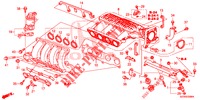 VERGASERISOLIERUNG/ ANSAUGKRUEMMER  für Honda CR-Z IMA BASE 3 Türen 6 gang-Schaltgetriebe 2013