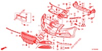 VORDERE STOSSFAENGER ( '15) für Honda CR-Z IMA BASE 3 Türen 6 gang-Schaltgetriebe 2013