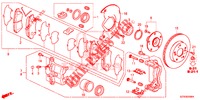 VORDERRADBREMSE ( '15) für Honda CR-Z IMA BASE 3 Türen 6 gang-Schaltgetriebe 2013