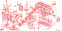ZYLINDERBLOCK/OELWANNE  für Honda CR-Z IMA BASE 3 Türen 6 gang-Schaltgetriebe 2013