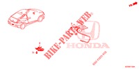 GPS/KAMERA ANTENNE RÜCKANSICHT für Honda CR-Z IMA THIS IS 3 Türen 6 gang-Schaltgetriebe 2013