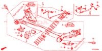 HINTERRADACHSE  für Honda CR-Z IMA THIS IS 3 Türen 6 gang-Schaltgetriebe 2013