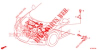 MOTORKABELBAUM, STREBE(1.7L)(RH)  für Honda CR-Z IMA THIS IS 3 Türen 6 gang-Schaltgetriebe 2013