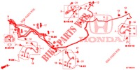 BREMSLEITUNGEN (VSA) (LH) für Honda CR-Z 1.5 GT 3 Türen 6 gang-Schaltgetriebe 2013