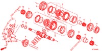 HAUPTWELLE  für Honda CR-Z 1.5 GT 3 Türen 6 gang-Schaltgetriebe 2013