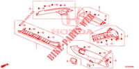 HECKKLAPPENVERKLEIDUNG/ TAFELVERKLEIDUNG, HINTEN(2D)  für Honda CR-Z 1.5 GT 3 Türen 6 gang-Schaltgetriebe 2013
