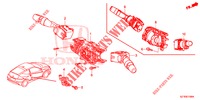 KOMBISCHALTER  für Honda CR-Z 1.5 GT 3 Türen 6 gang-Schaltgetriebe 2013