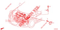 MOTORKABELBAUM, STREBE(1.7L)(RH)  für Honda CR-Z 1.5 GT 3 Türen 6 gang-Schaltgetriebe 2013