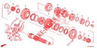 NEBENWELLE  für Honda CR-Z 1.5 GT 3 Türen 6 gang-Schaltgetriebe 2013
