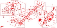 SEITENWANDVERKLEIDUNG(2D)  für Honda CR-Z 1.5 GT 3 Türen 6 gang-Schaltgetriebe 2013
